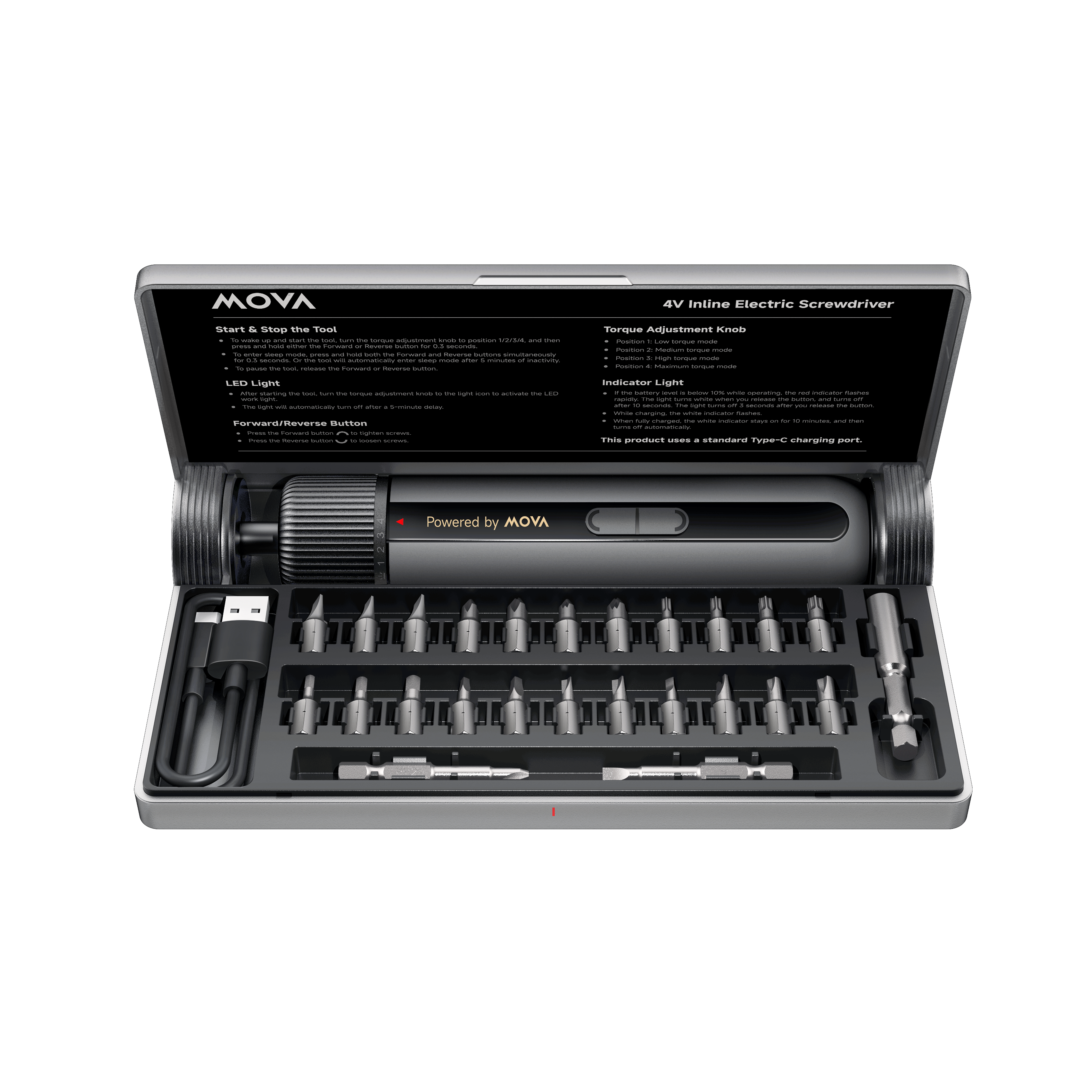 MOVA MSD008 Cacciavite Elettrico 4V