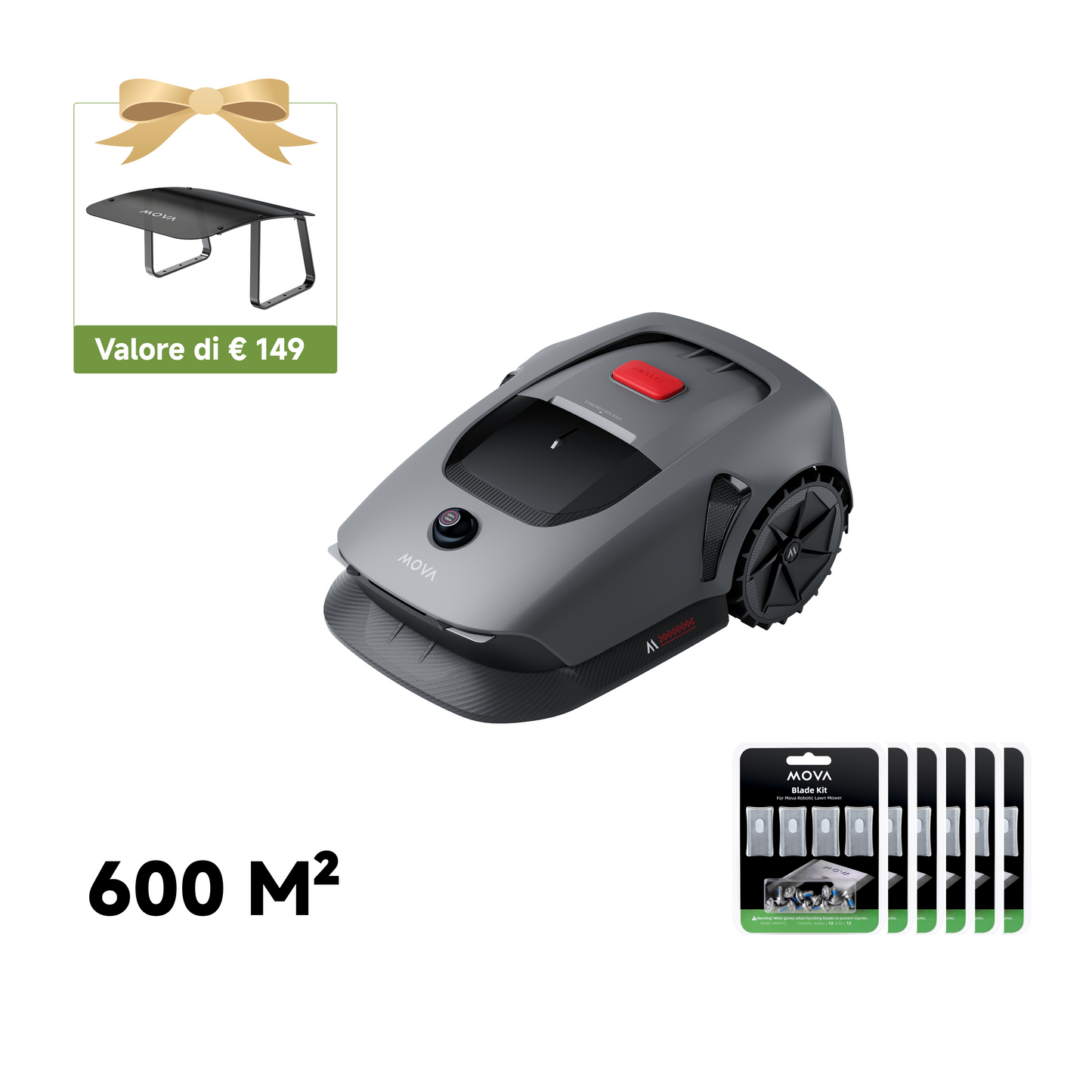 MOVA 1000 e MOVA 600 Robot tagliaerba