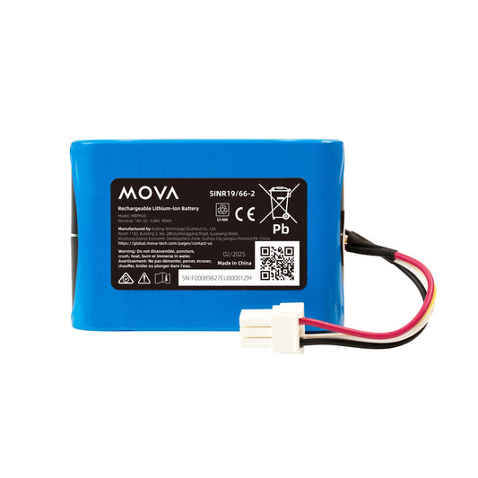 5A: Tensione nominale 18V DC 5,0Ah 90Wh Batteria agli ioni di litio ricaricabile per MOVA 600/ 600 Kit/ 1000 Robot tagliaerba