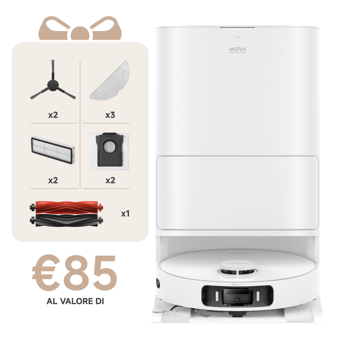 MOVA S20 Ultra Robot aspirapolvere