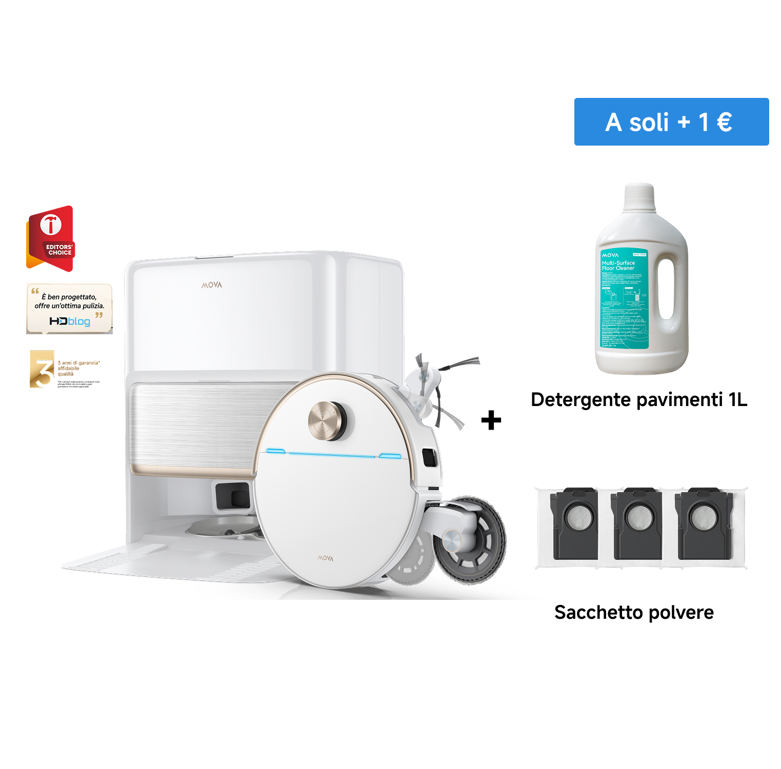 Robot aspirapolvere MOVA V70 Ultra Complete