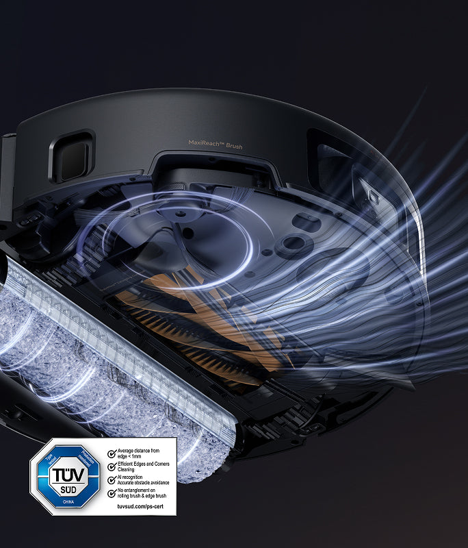 mova z60 ultra roller complete doppia spazzola antigroviglio trobowlave™ doppia azione metà fatica