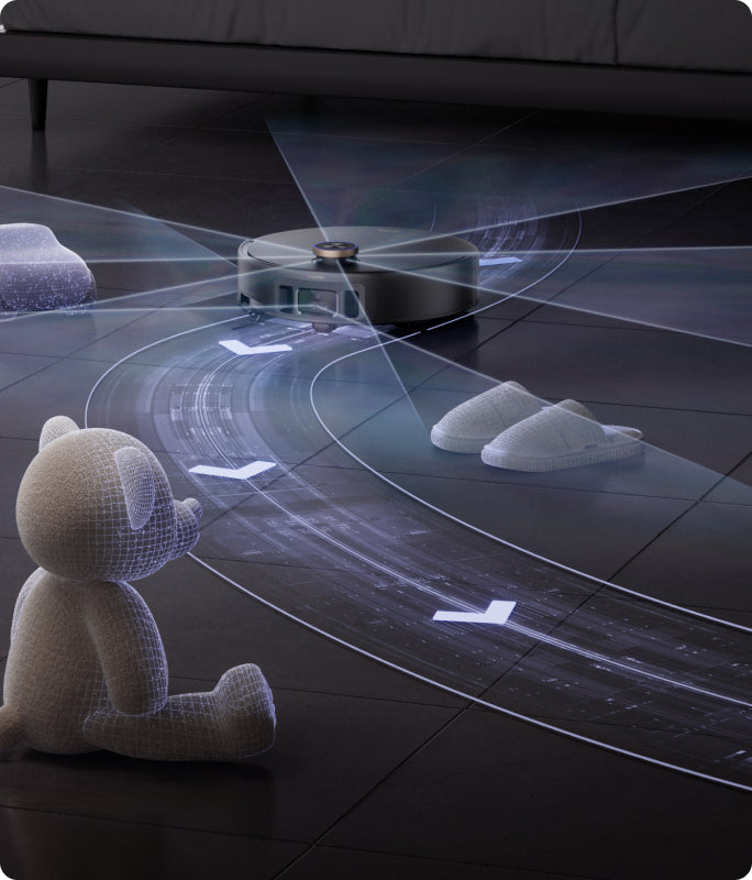 mova z60 ultra roller complete mappatura a 360° e pulizia intelligente dei punti desiderati maggiore controllo della pulizia