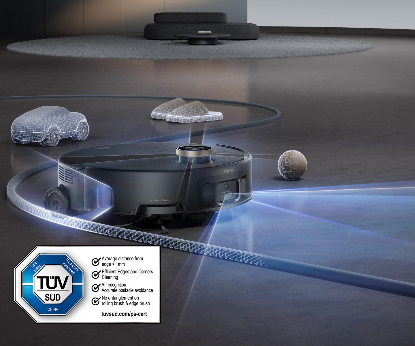 mova z60 ultra roller complete visione ia binoculare vede di più si blocca meno