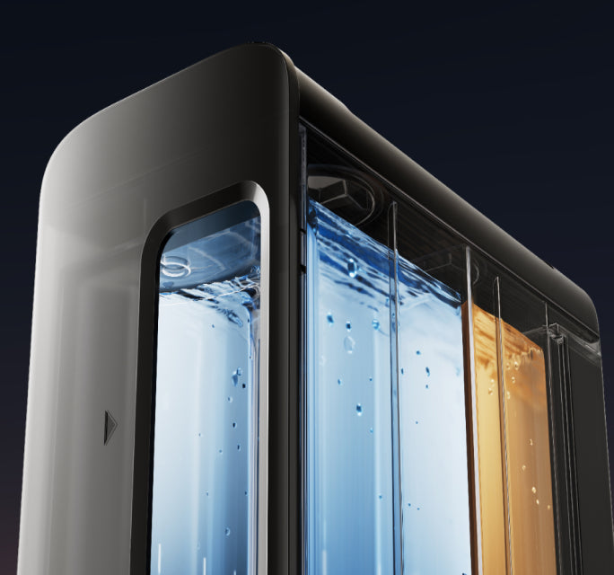 mova z60 ultra roller complete riempimento automatico della soluzione detergente con il sistema duosolution™