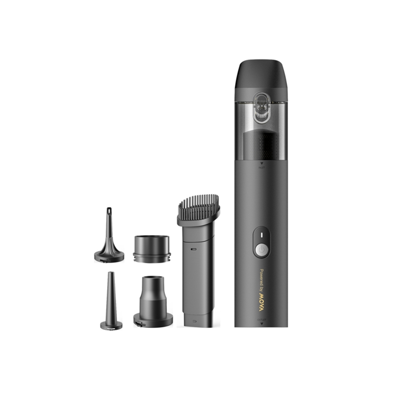 MOVA MDV001 Aspiratore portatile e soffiatore d'aria 4 in 1