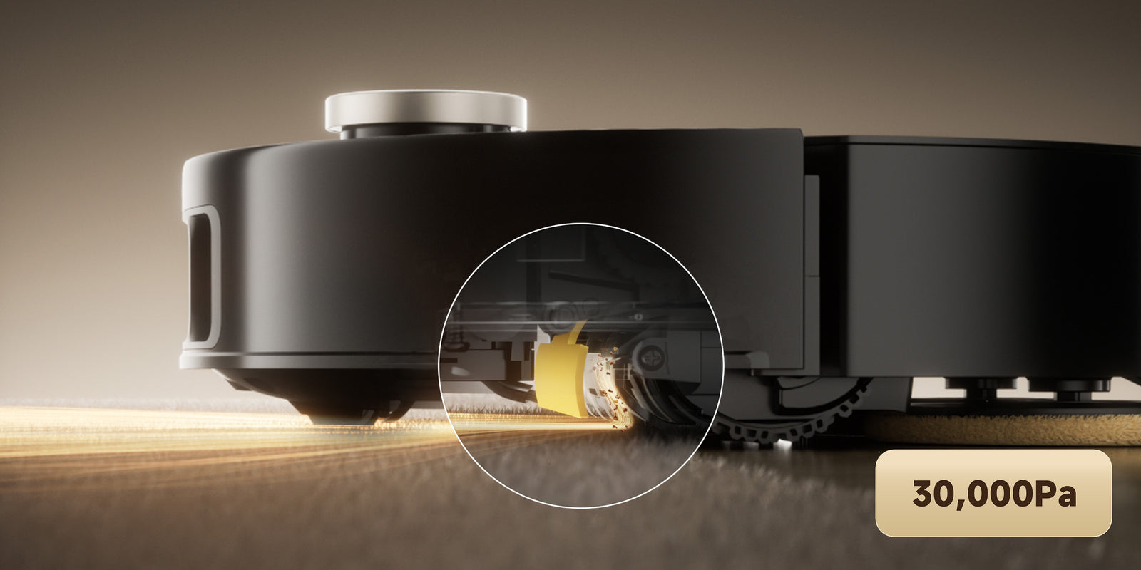 mova mobius 60 raggiunge in profondità nei tappeti e rimuove la polvere