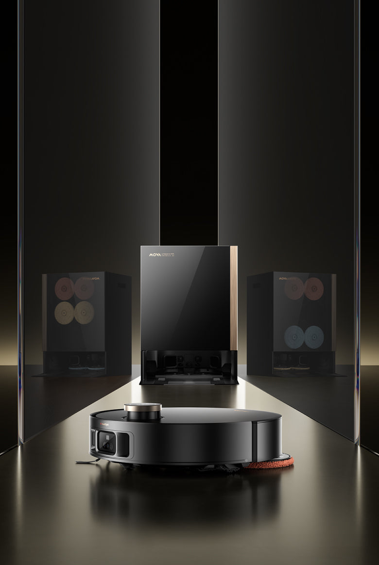 mova mobius 60 robot aspirapolvere con sistema mopswap