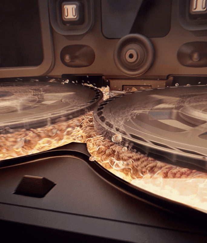 mova mobius 60 sistema di ugelli spray con acqua calda