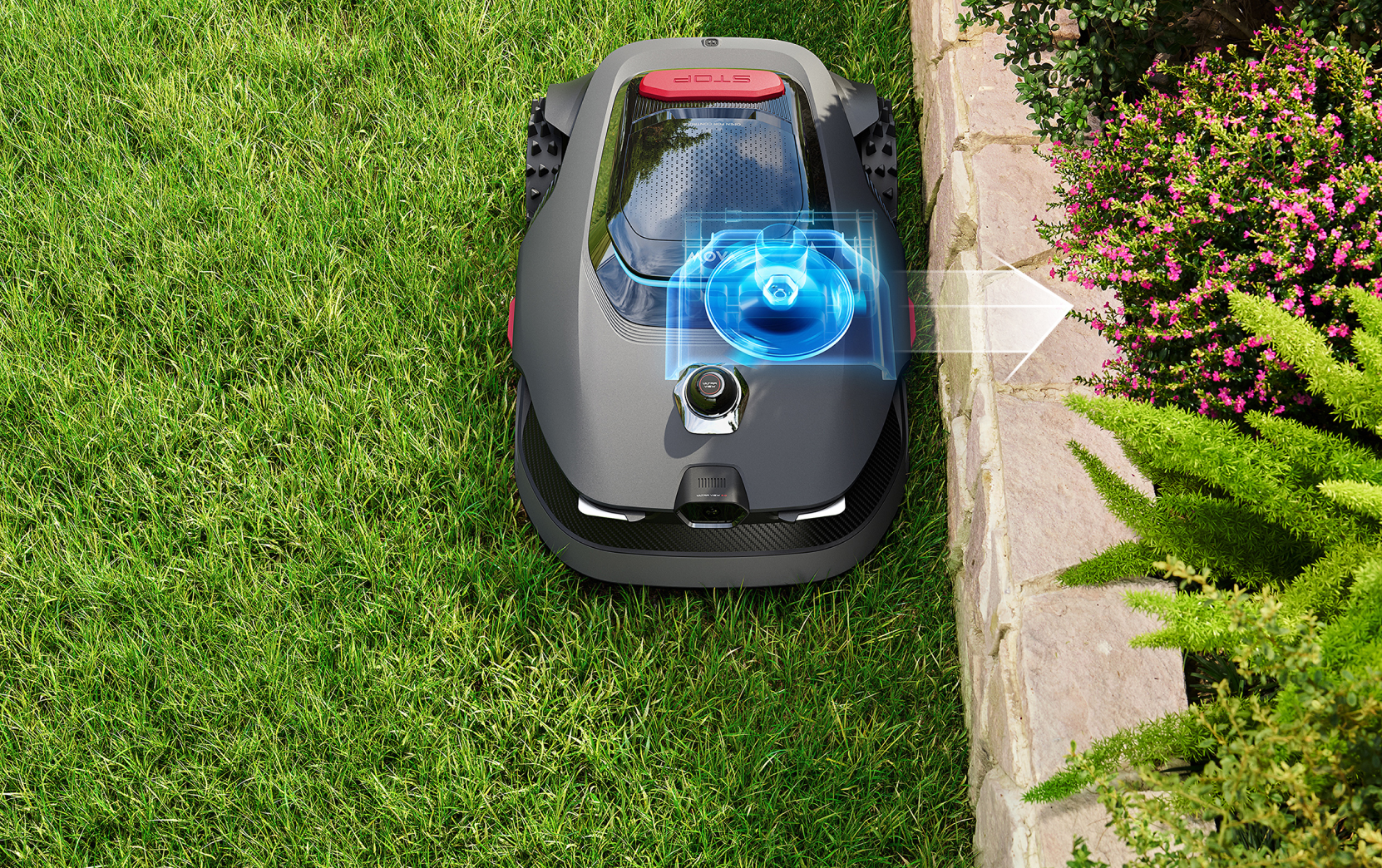 robot tagliaerba senza filo perimetrale mova lidax ultra