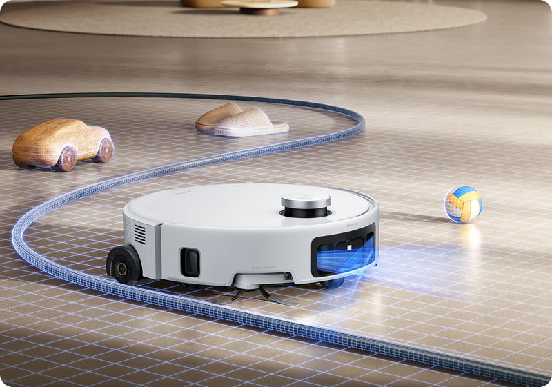 pulizia e manutenzione del robot aspirapolvere del filtro