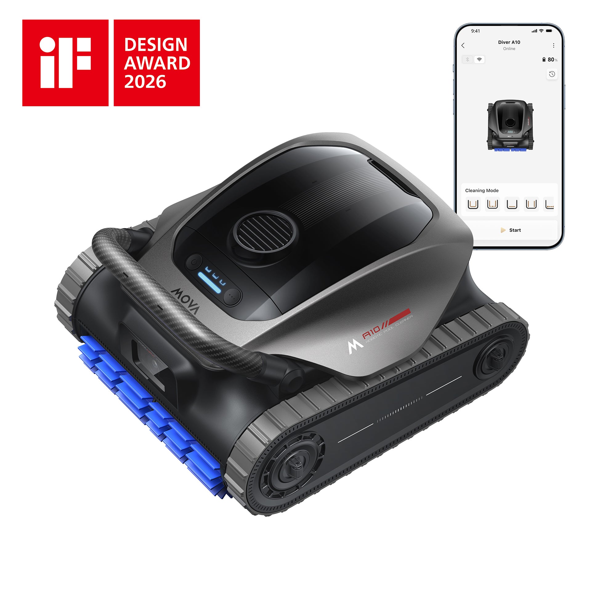 MOVA Diver A10 Robot pulitore per piscine