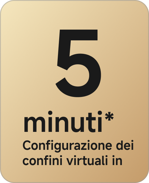 Configurazione dei confini virtuali in