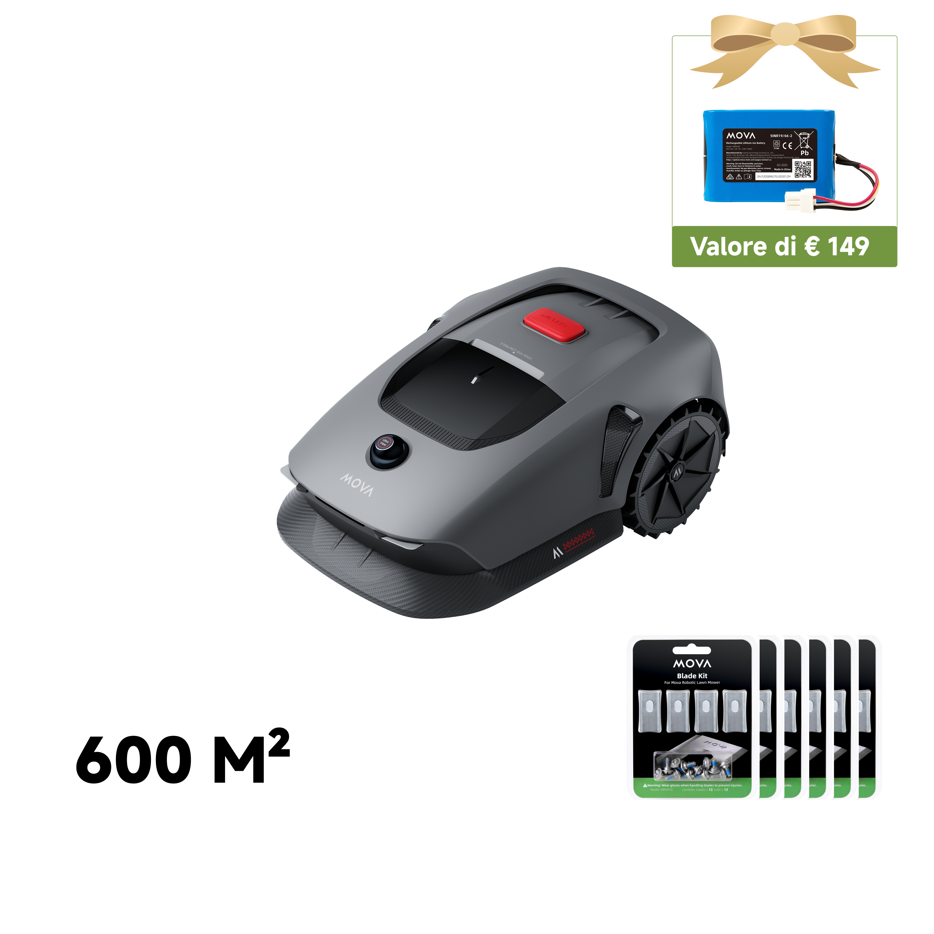 MOVA 600 Kit Robot tagliaerba