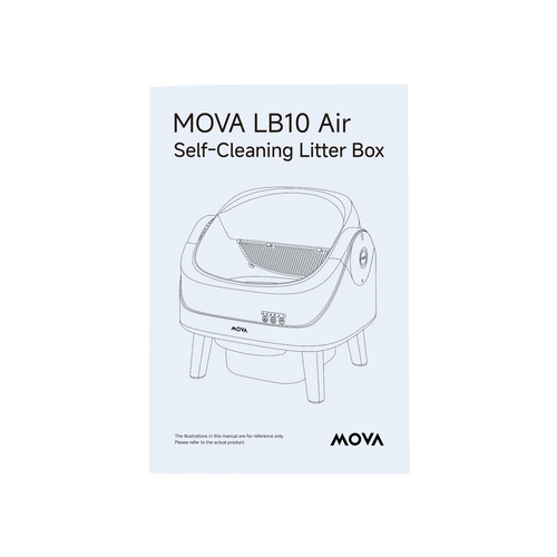
              MOVA LB10 Air lettiera autopulente Manuale utente 1x

            