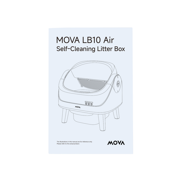 MOVA LB10 Air lettiera autopulente Manuale utente 1x