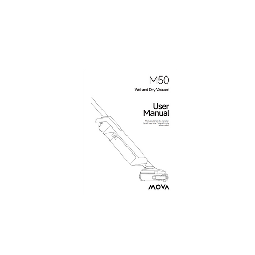 MOVA M50 Aspirapolvere Lavapavimenti Manuale d’uso x 1