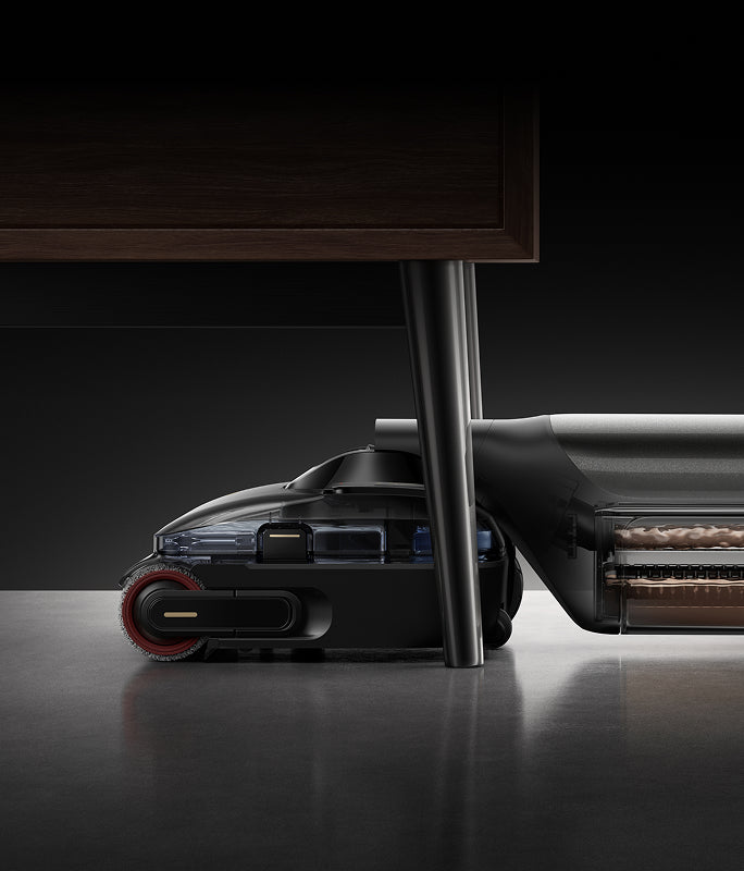 Completamente reclinabile a 180° senza riduzione della potenza di aspirazione - 