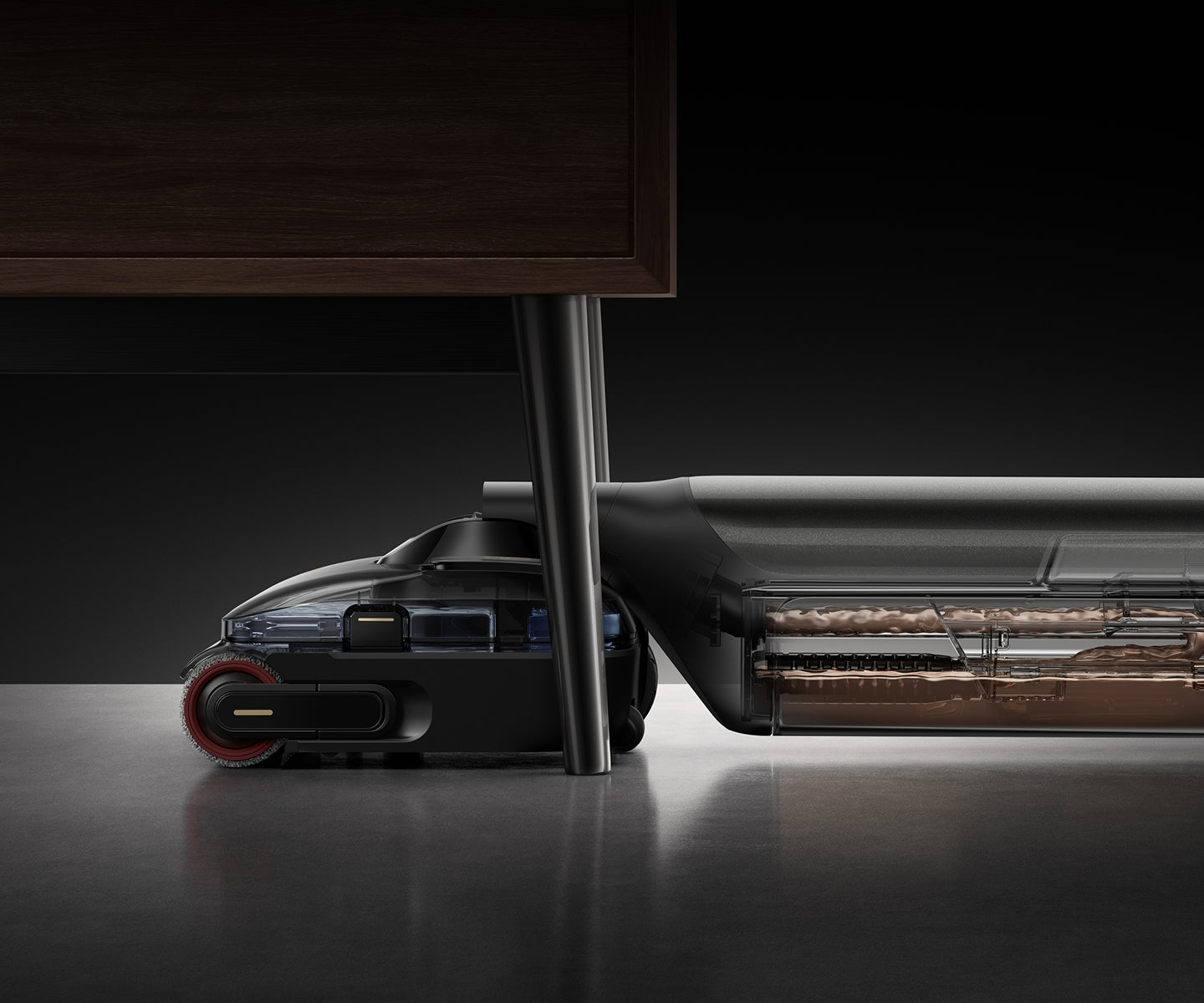 Completamente reclinabile a 180° senza riduzione della potenza di aspirazione - 