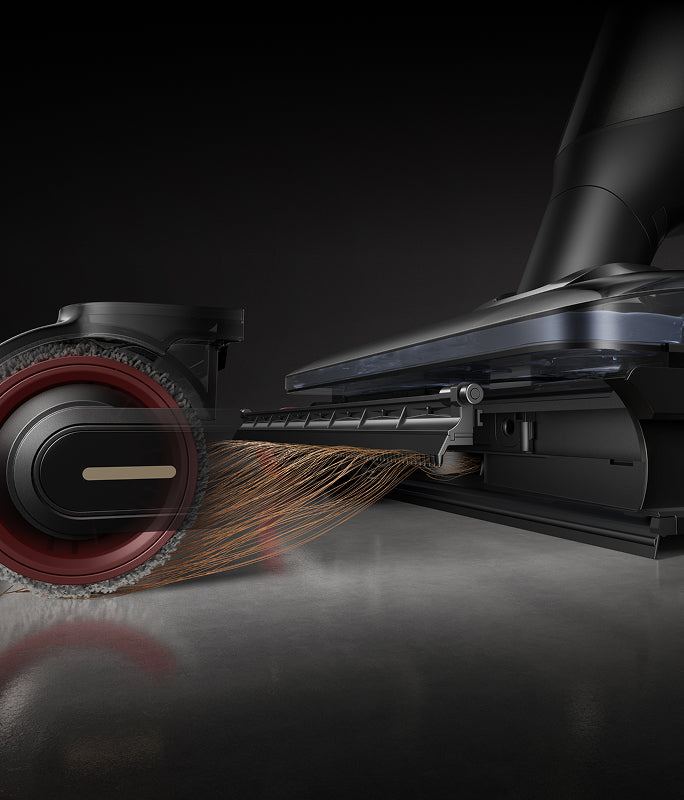 Raschietto dentellato ad alta densità: Zero grovigli di peli e capelli* - 