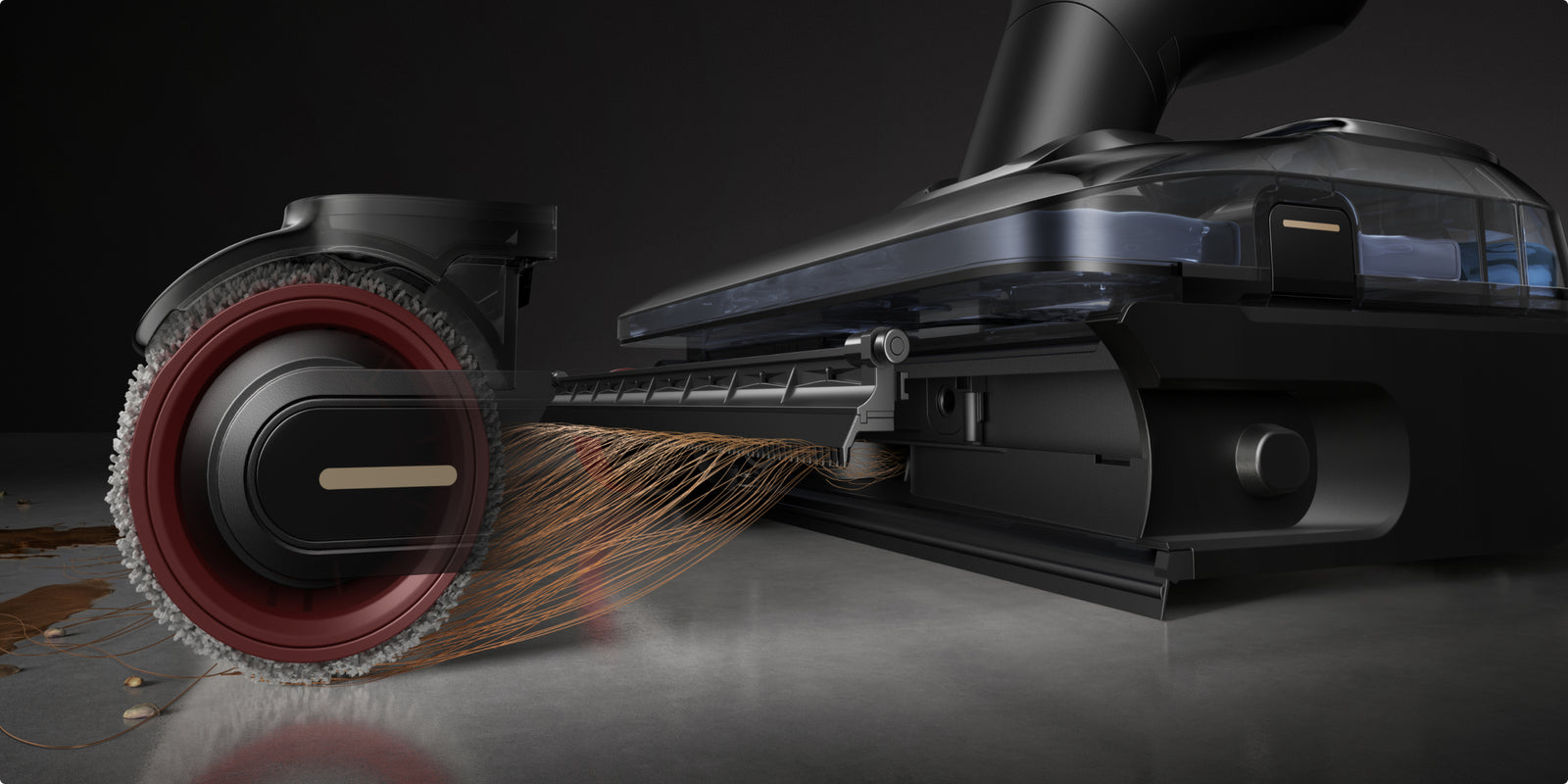 Raschietto dentellato ad alta densità: Zero grovigli di peli e capelli* - 