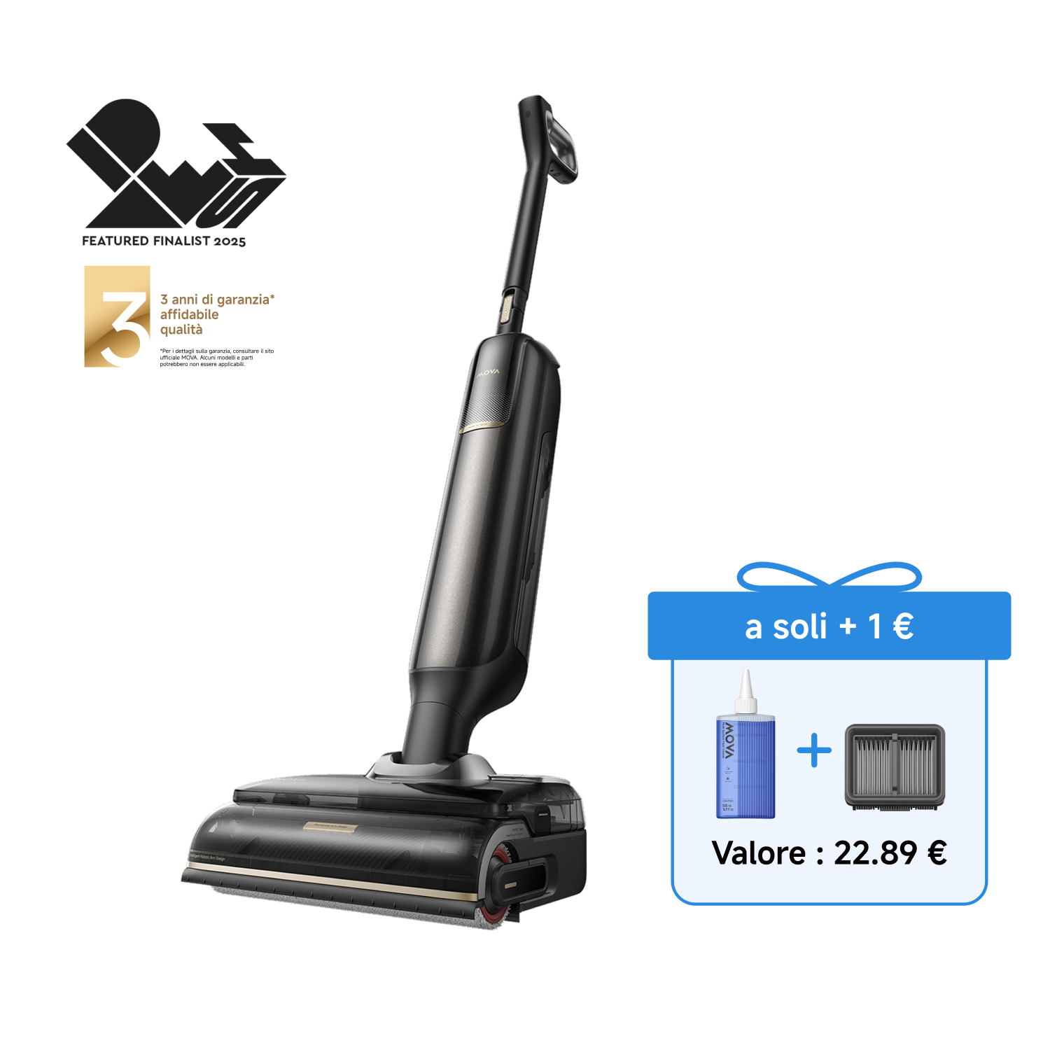 MOVA M50 Ultra Aspirapolvere Lavapavimenti