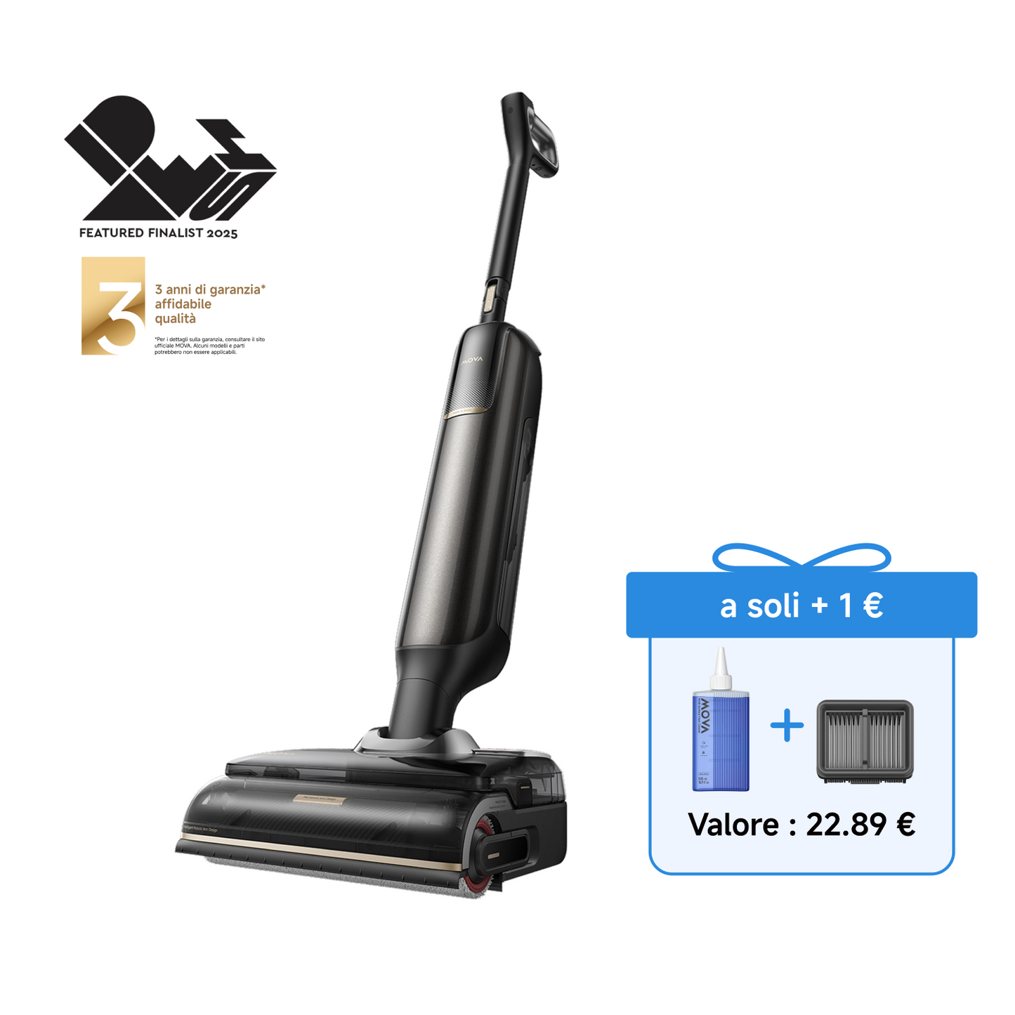 MOVA M50 Ultra Aspirapolvere Lavapavimenti