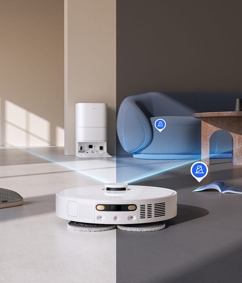 MOVA E40 Ultra Laser Evitamento Ostacoli