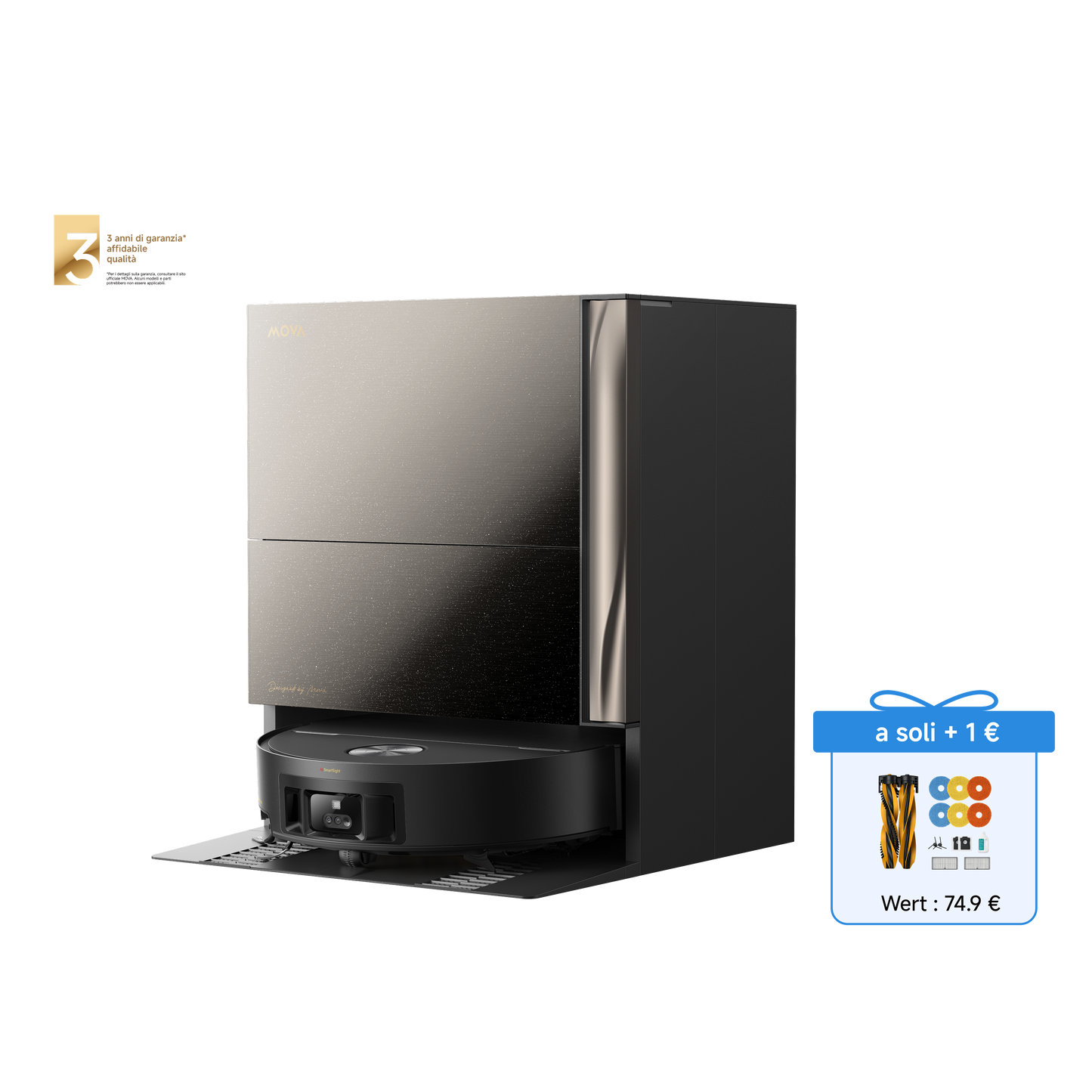 MOVA MOBIUS 60 robot aspirapolvere