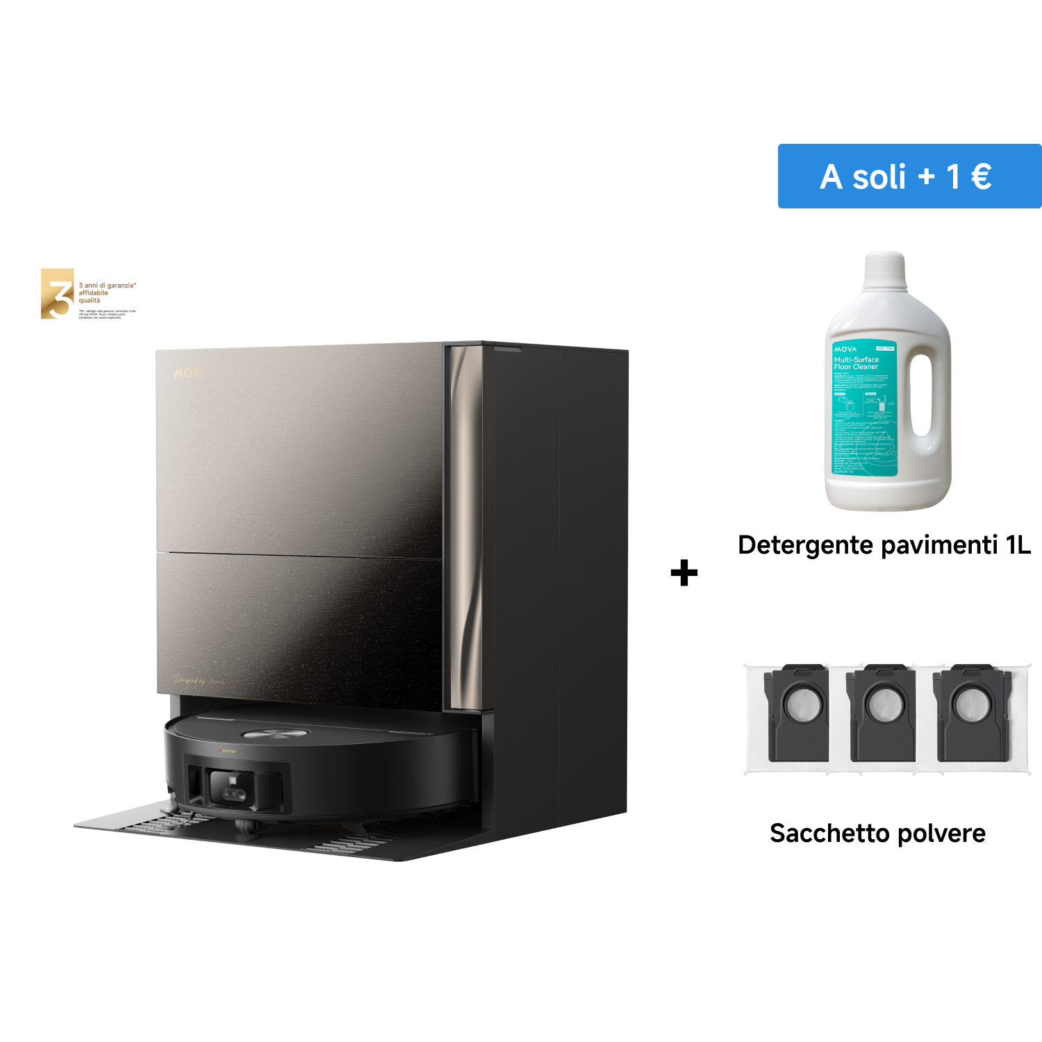 MOVA MOBIUS 60 robot aspirapolvere