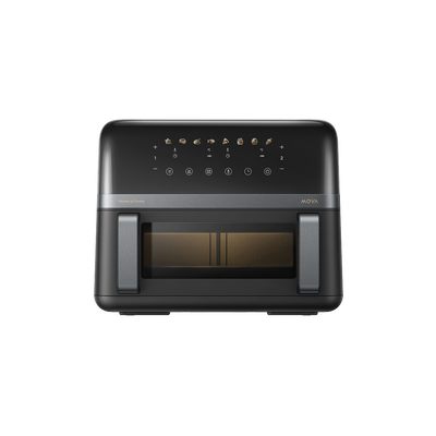mova fd20 pro friggitrice ad aria nero con doppio scomparto