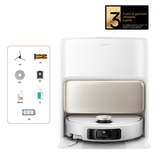 MOVA V50 Ultra Complete Robot aspirapolvere