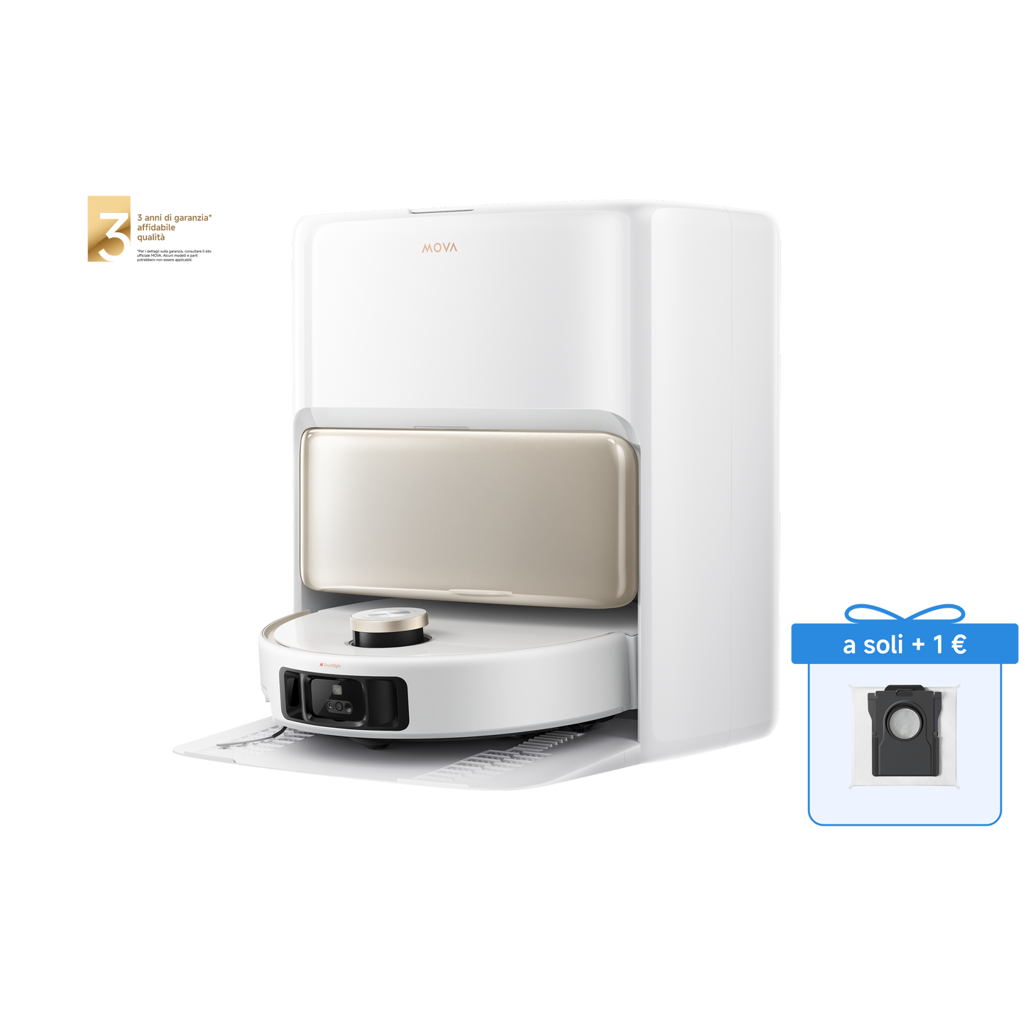 MOVA V50 Ultra Complete Robot aspirapolvere