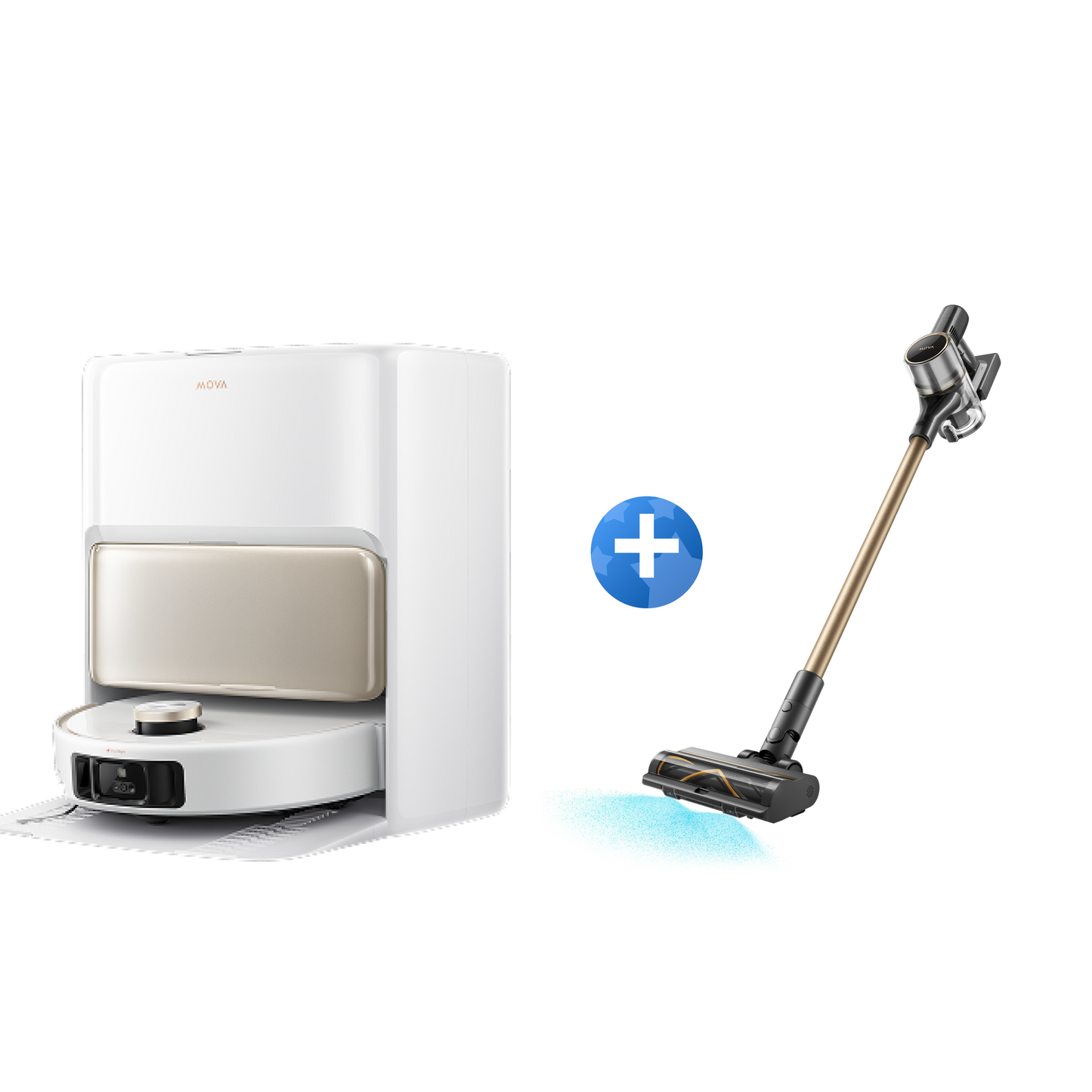 MOVA V50 Ultra Complete Robot aspirapolvere + S5 Sense