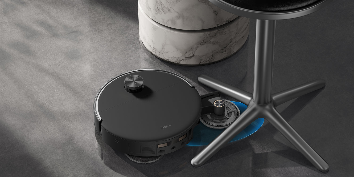 Robot aspirapolvere Dreame MOVA V70 Ultra Pure Portata adattiva per ostacoli complessi