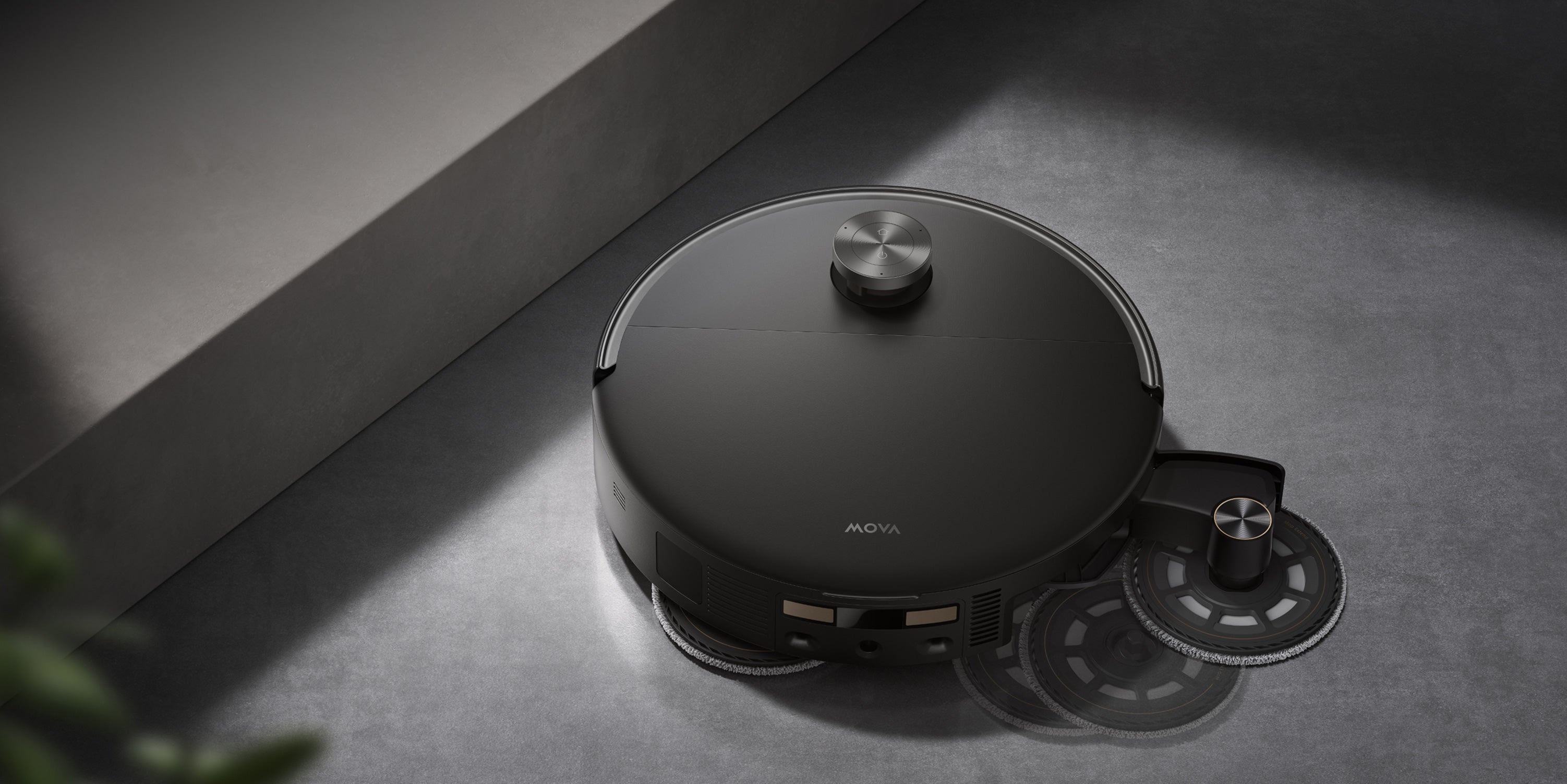 Robot aspirapolvere Dreame MOVA V70 Ultra Pure Spazzare e allungare: angolazioni multiple