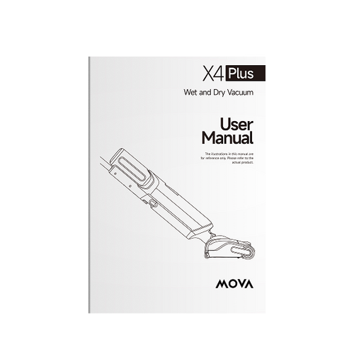MOVA X4 Plus Aspirapolvere Lavapavimenti Manuale dell'utente x 1