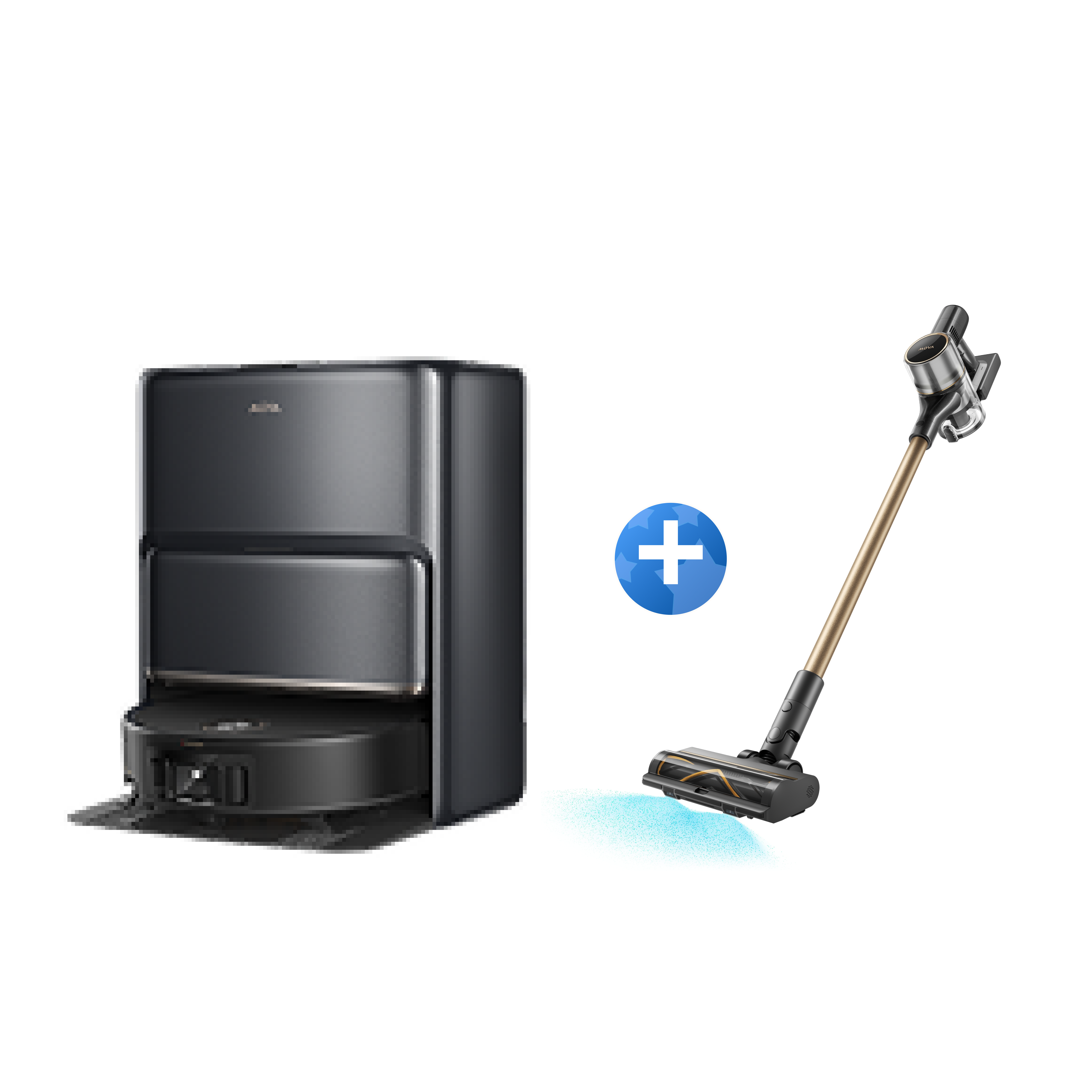 MOVA Z60 Ultra Roller Complete Robot aspirapolvere + S5 Sense