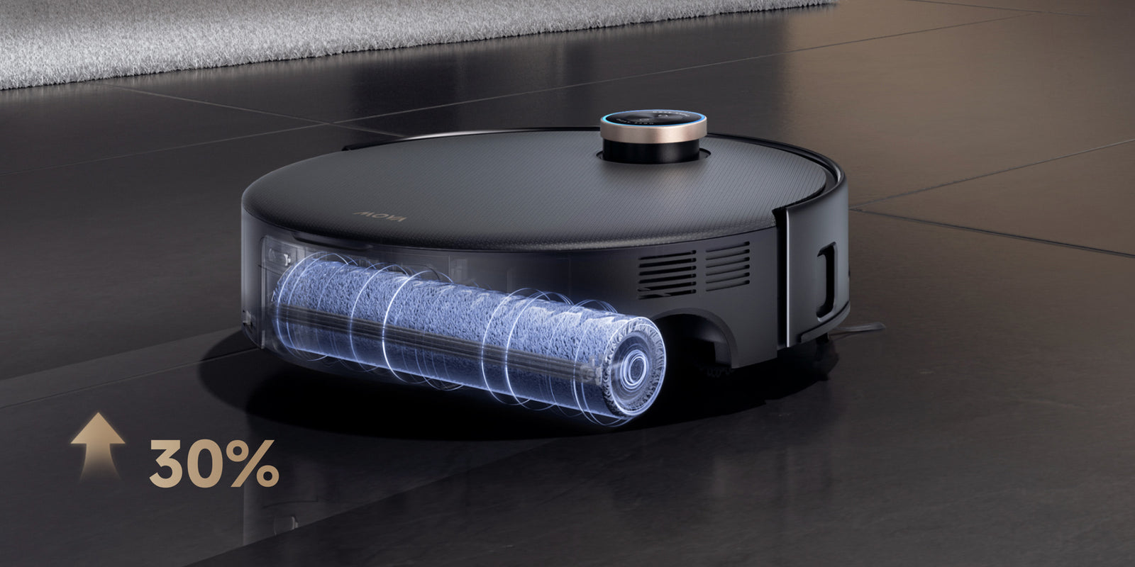 mova z60 ultra roller complete lavaggio con hydroforce™ sempre pulito sempre pronto all'opera