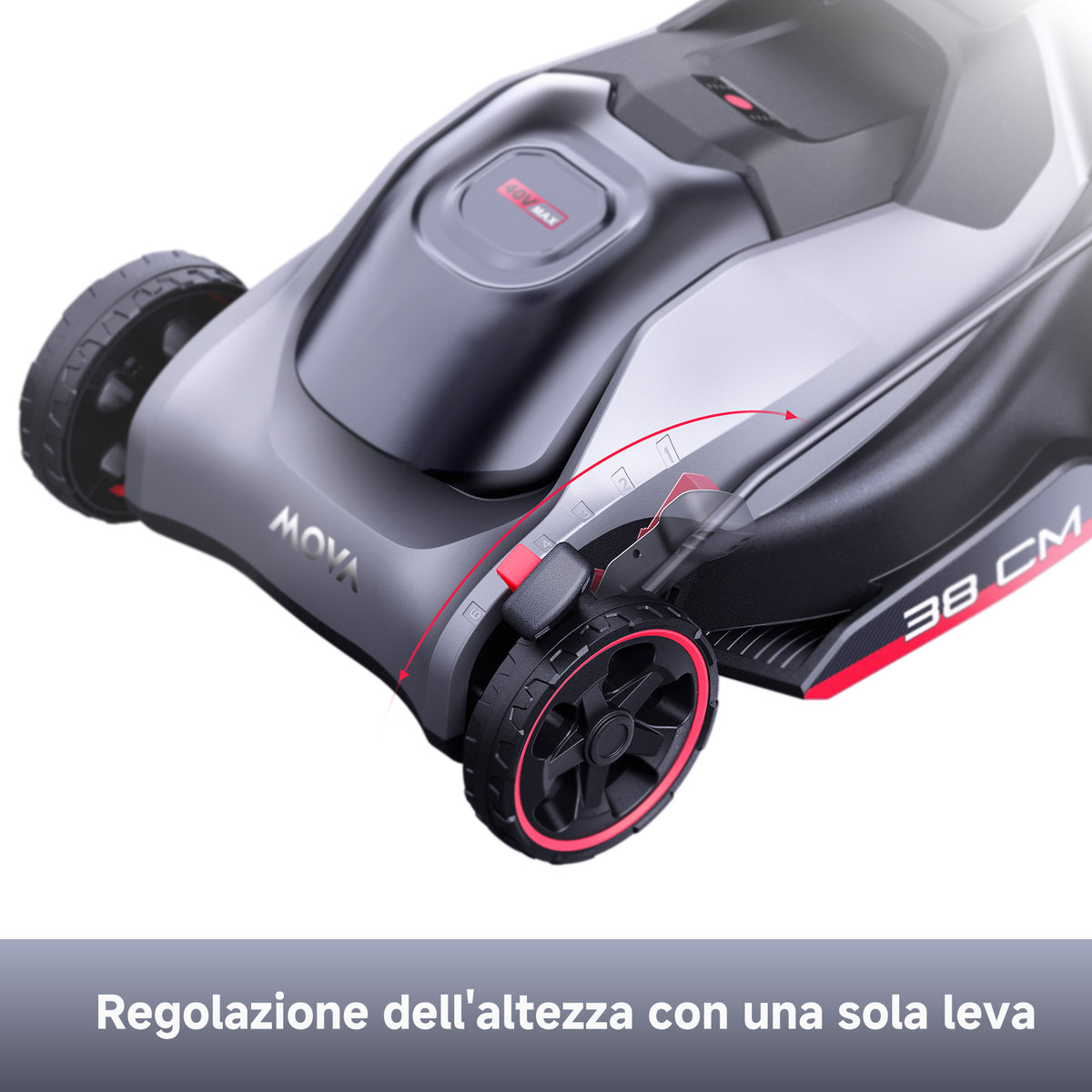 MOVA Tosaerba brushless 38 cm 40 V