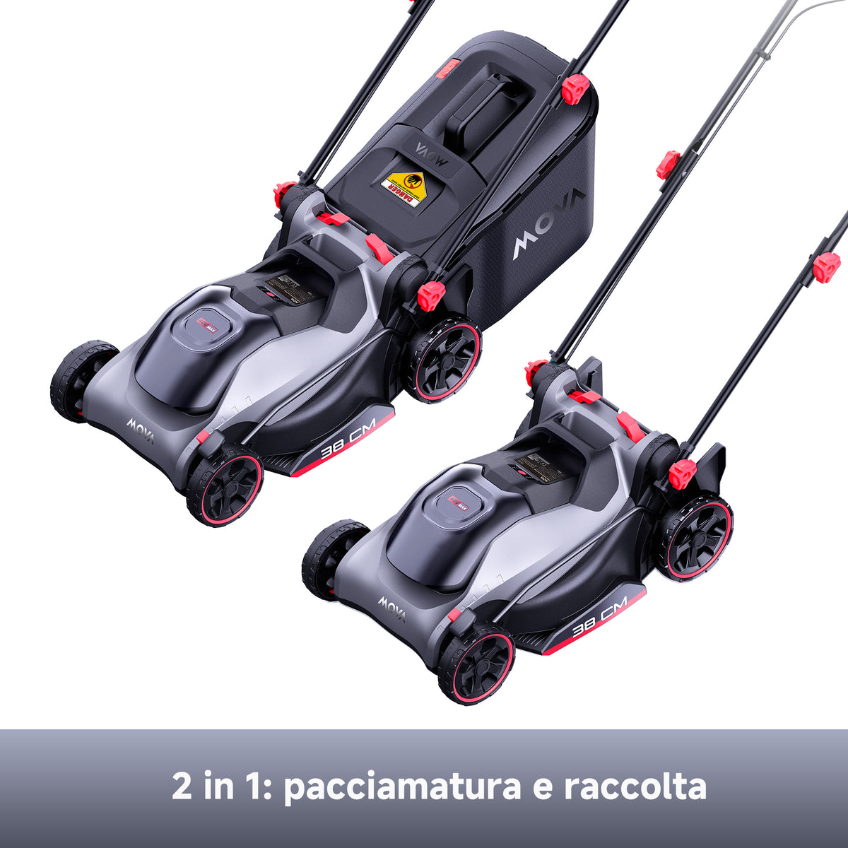 MOVA Tosaerba brushless 38 cm 40 V