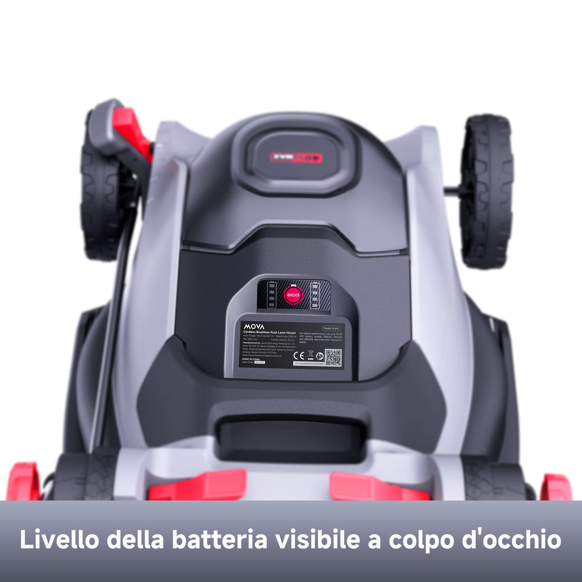 MOVA Tosaerba brushless 38 cm 40 V
