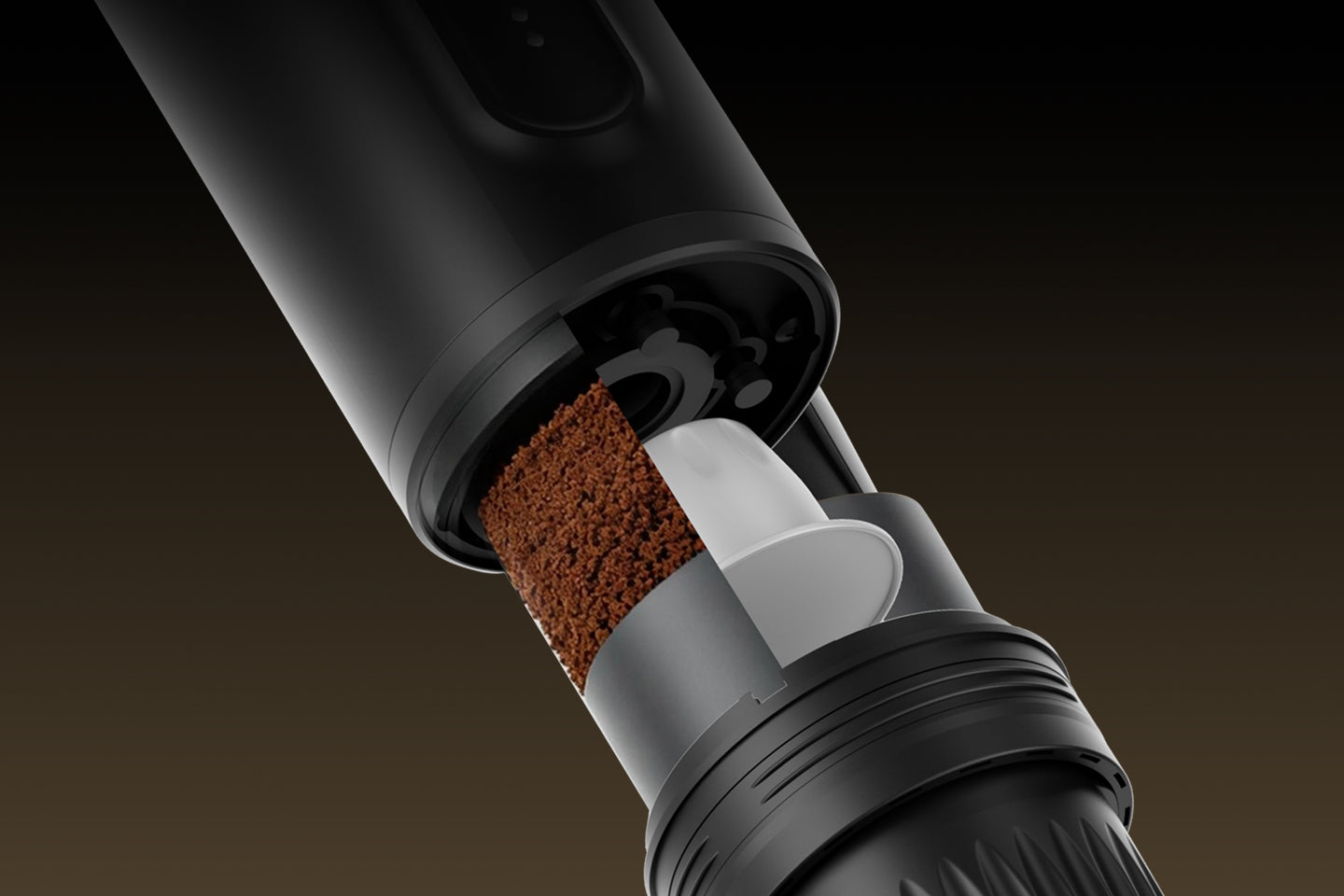 Compatibile con capsule e caffè macinato - 