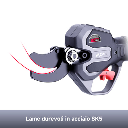 MOVA Forbici da potatura brushless 38 mm cm 20 V