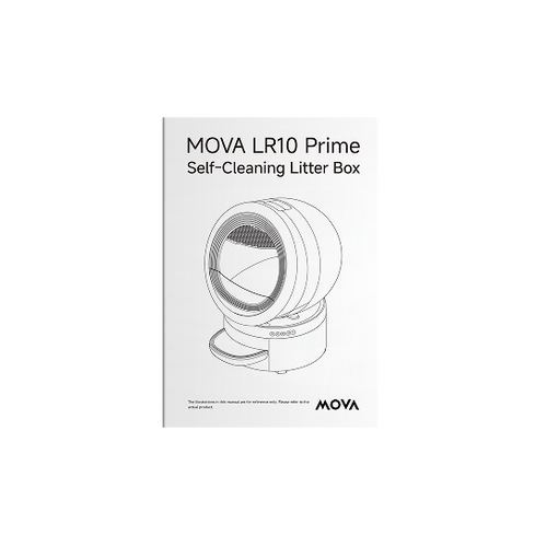 Lettiera per gatti intelligente MOVA MeowgicPod LR10 Prime Manuale dell'utente x1