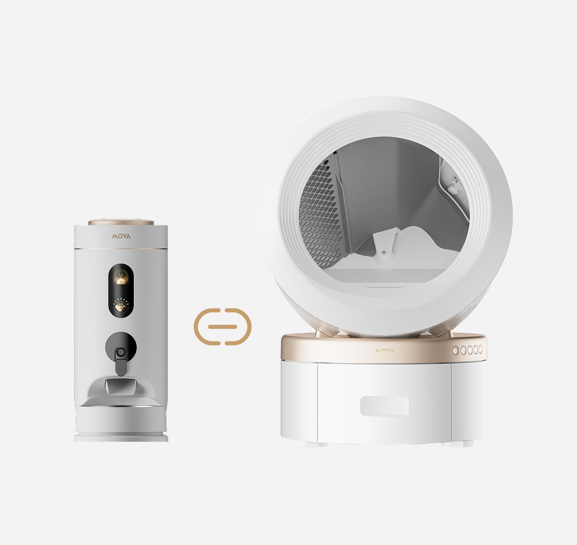 mova lr10 prime sincronizzazione mangiatoia