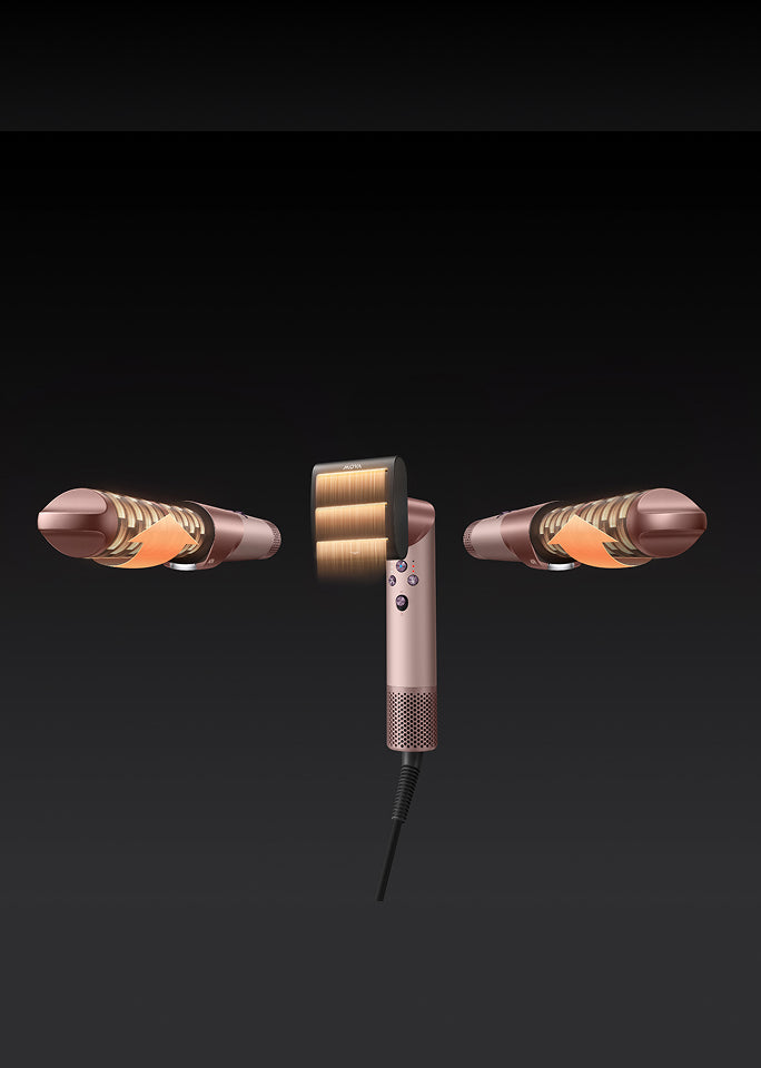 mova master 10 styling con flusso d’aria coanda
