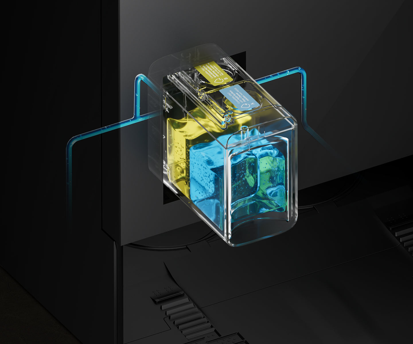 mova mobius 60 doppi serbatoi per soluzione detergente