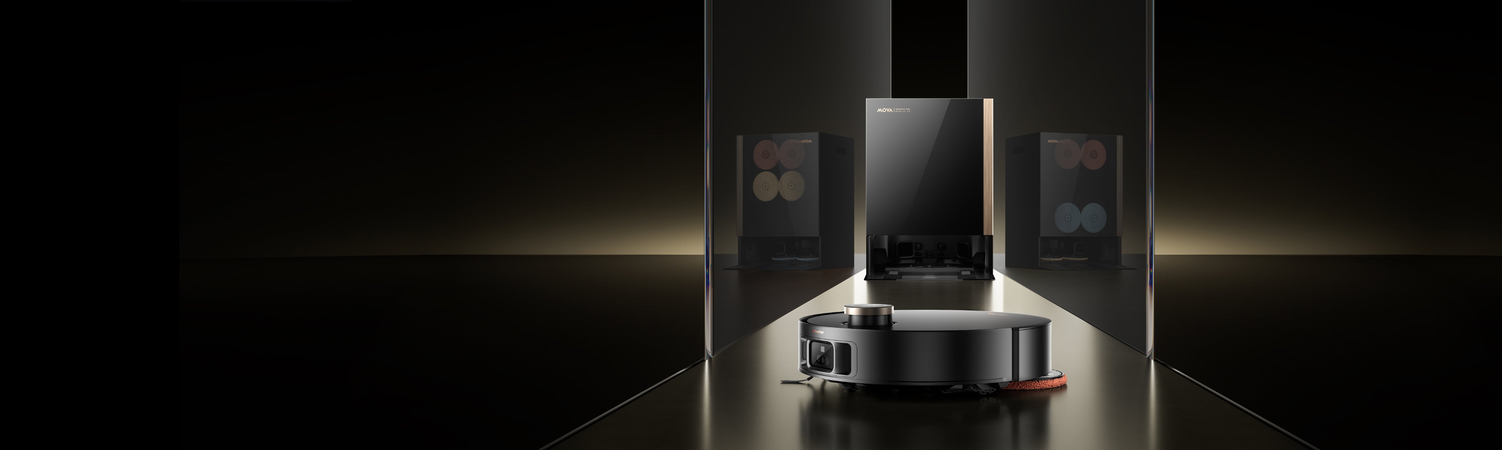 mova mobius 60 robot aspirapolvere con sistema mopswap