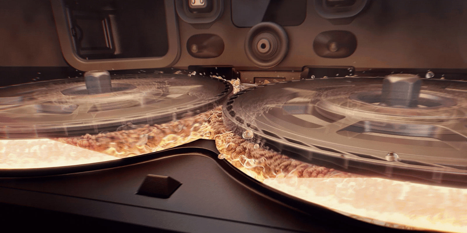 mova mobius 60 sistema di ugelli spray con acqua calda